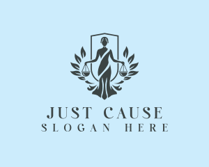 Legal Scale Justice logo design