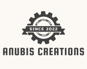 Industrial Mechanic Gear logo design