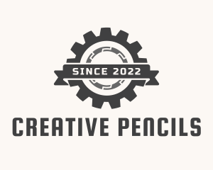 Industrial Mechanic Gear logo design