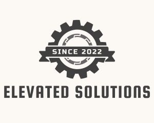 Industrial Mechanic Gear logo design