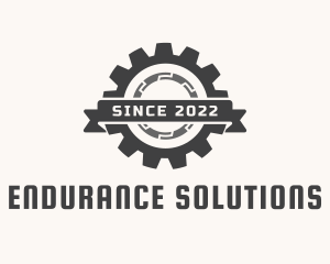 Industrial Mechanic Gear logo design