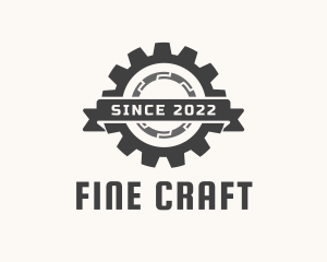 Industrial Mechanic Gear logo design