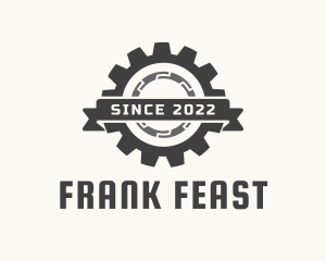 Industrial Mechanic Gear logo design