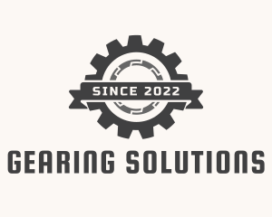 Industrial Mechanic Gear logo design