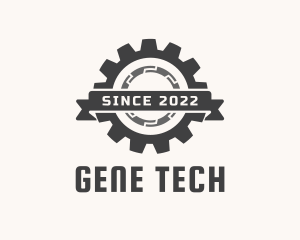 Industrial Mechanic Gear logo design