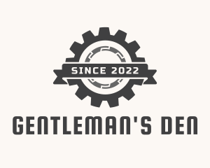 Industrial Mechanic Gear logo design