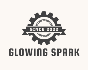 Industrial Mechanic Gear logo design