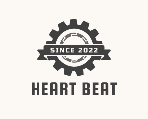 Industrial Mechanic Gear logo design