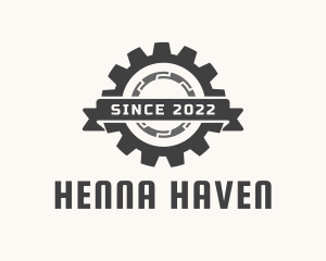 Industrial Mechanic Gear logo design