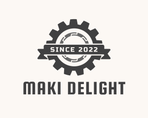 Industrial Mechanic Gear logo design