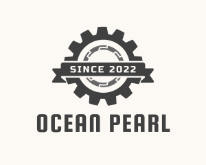 Industrial Mechanic Gear logo design