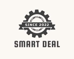 Industrial Mechanic Gear logo design