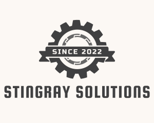 Industrial Mechanic Gear logo design