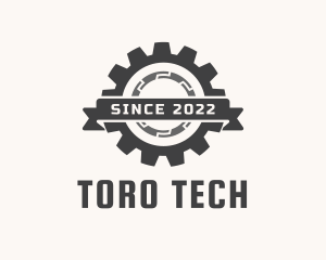 Industrial Mechanic Gear logo design