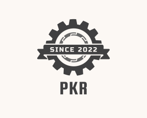 Industrial Mechanic Gear logo design