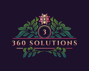 Elegant Floral Decor logo design