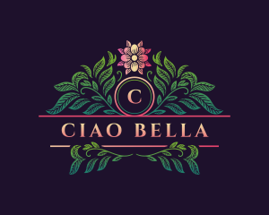 Elegant Floral Decor logo design