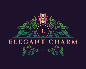 Elegant Floral Decor logo design