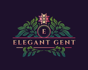 Elegant Floral Decor logo design