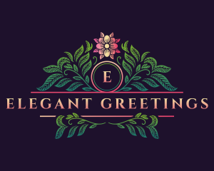 Elegant Floral Decor logo design