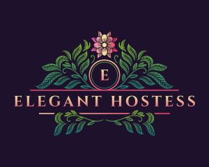 Elegant Floral Decor logo design