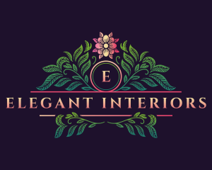 Elegant Floral Decor logo design