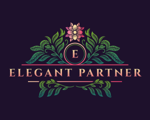 Elegant Floral Decor logo design