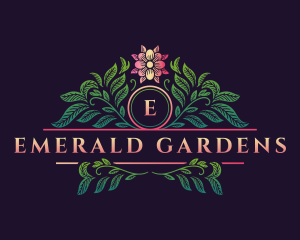 Elegant Floral Decor logo design