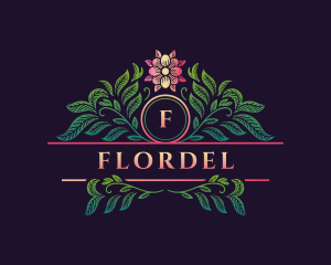 Elegant Floral Decor logo design