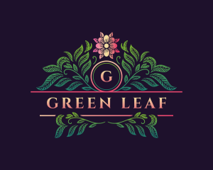 Elegant Floral Decor logo design