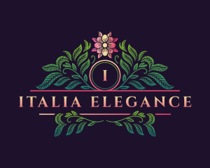 Elegant Floral Decor logo design