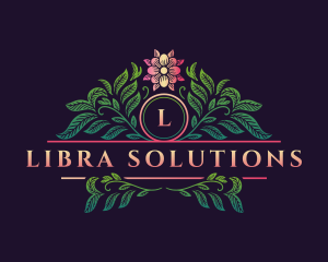 Elegant Floral Decor logo design