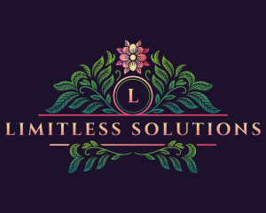 Elegant Floral Decor logo design