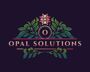 Elegant Floral Decor logo design