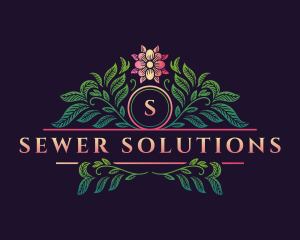 Elegant Floral Decor logo design