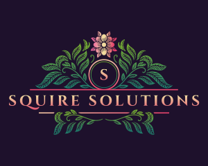 Elegant Floral Decor logo design