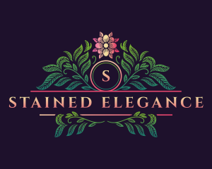 Elegant Floral Decor logo design