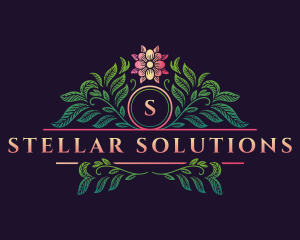 Elegant Floral Decor logo design