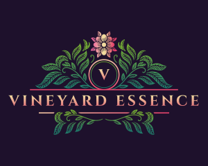 Elegant Floral Decor logo design