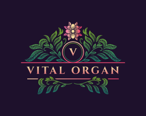 Elegant Floral Decor logo design