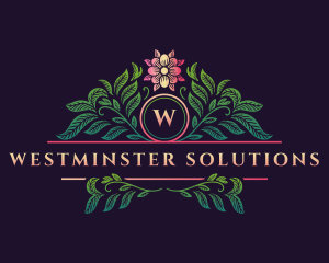 Elegant Floral Decor logo design