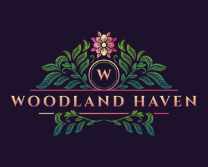 Elegant Floral Decor logo design