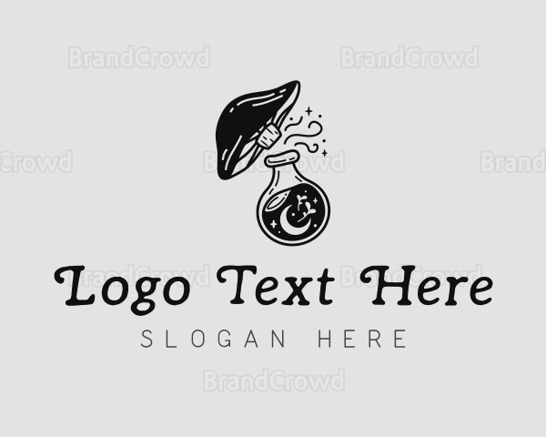 Magic Mushroom Potion Logo