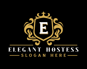 Elegant Royal Crest logo design