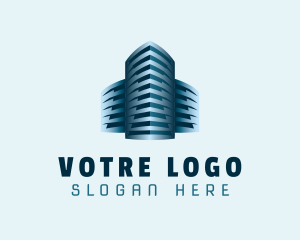 Gradient Building Property Logo