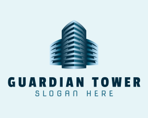 Gradient Building Property logo design