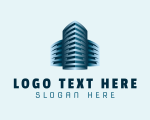 Gradient Building Property Logo