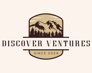 Explore - Mountain Summit Explorer logo design
