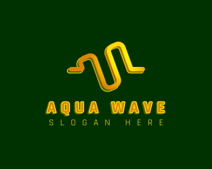 Creative Business Wave logo design