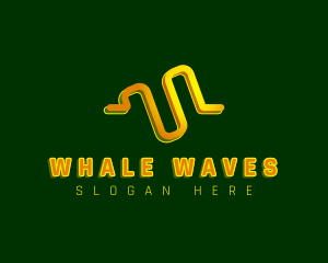 Creative Business Wave logo design